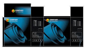 瑞能电子产品广告设计模板及会议展览服务方案